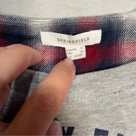 Springfield Happy Face For Rainy Days Sweatshirt Size S - Picture 8 of 8